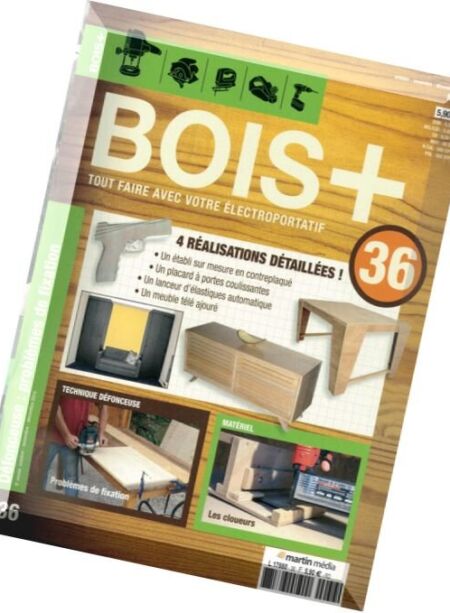 Bois+ – N 36, Octobre-Decembre 2015 Cover