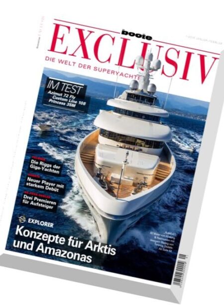 Boote Exclusiv – Januar-Februar 2016 Cover