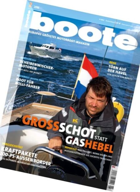 Boote – Februar 2016 Cover