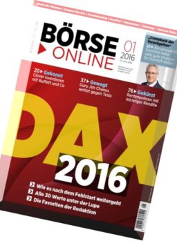 Borse Online – 7 Januar 2016