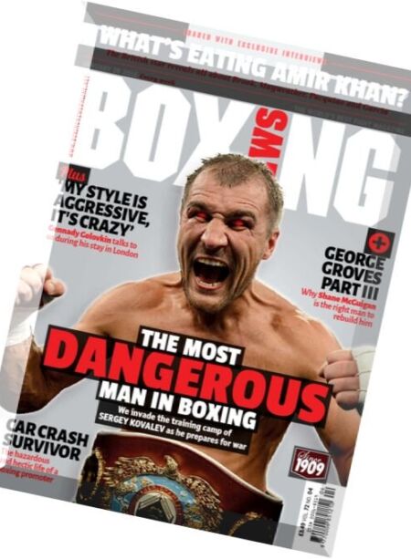 Boxing News UK – 28 January 2016 Cover