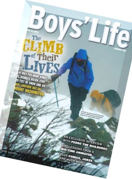Boys’ Life – January 2016 Cover