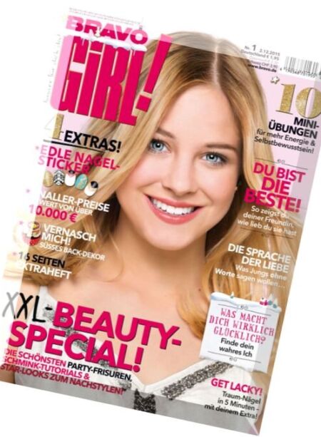 Bravo Girl! – Nr.1, 2016 Cover