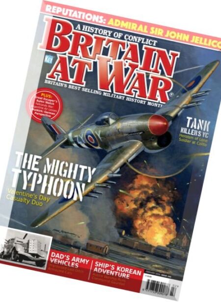 Britain at War – February 2016 Cover
