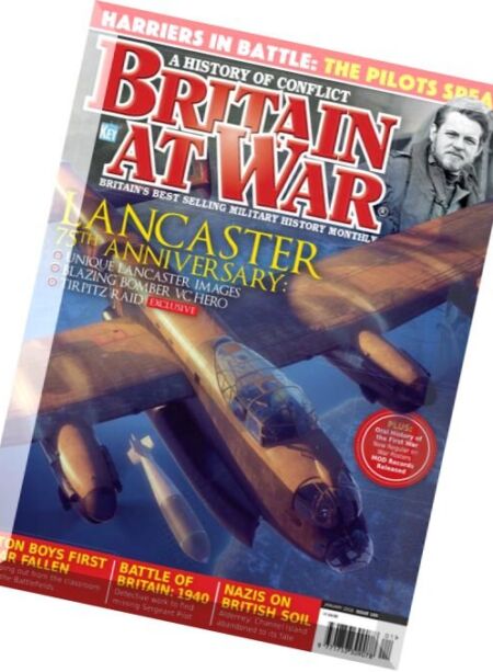 Britain at War – January 2016 Cover