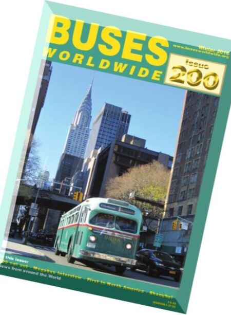 Buses Worldwide – Winter 2016 Cover