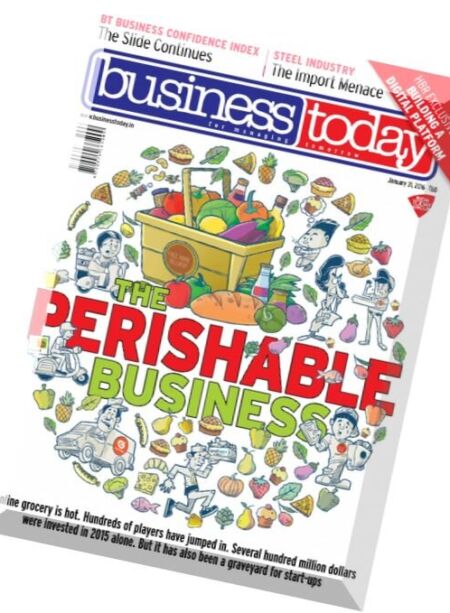 Business Today – 31 January 2016 Cover