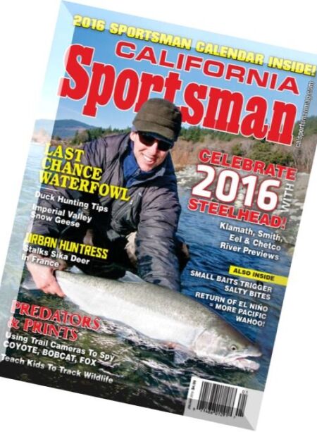 California Sportsman – January 2016 Cover