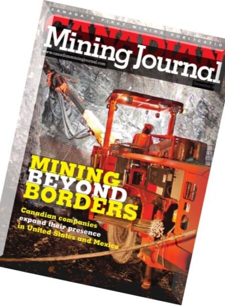 Canadian Mining Journal – December 2015 Cover