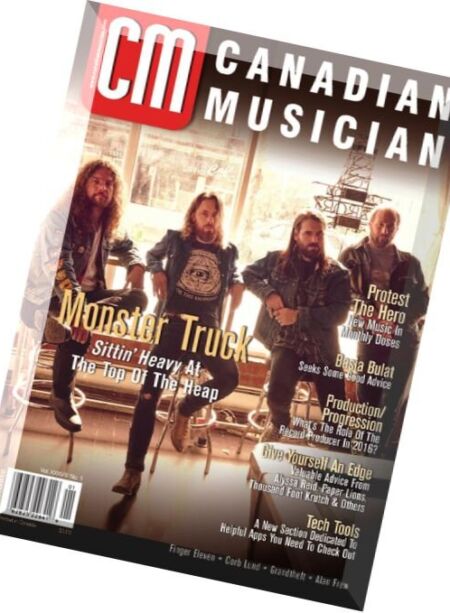 Canadian Musician – January-February 2016 Cover