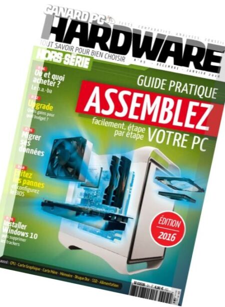 Canard PC Hardware – Hors-Serie – Decembre 2015 – Janvier 2016 Cover