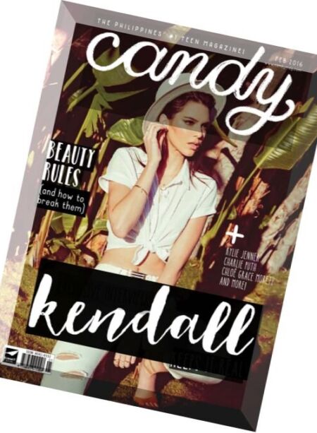 Candy Philippines – February 2016 Cover