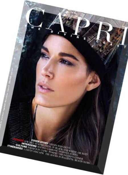 Capri The Divine Coast – N 16, 2015 Cover