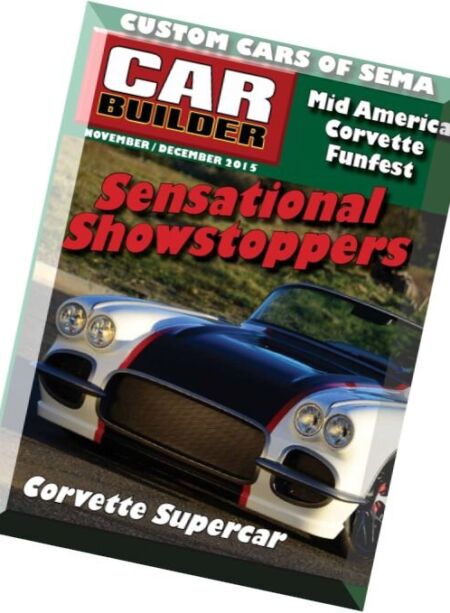 Car Builder – November – December 2015 Cover