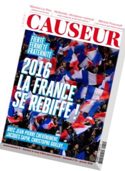 Causeur – Janvier 2016