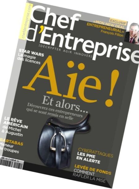 Chef d’Entreprise – Fevrier 2016 Cover