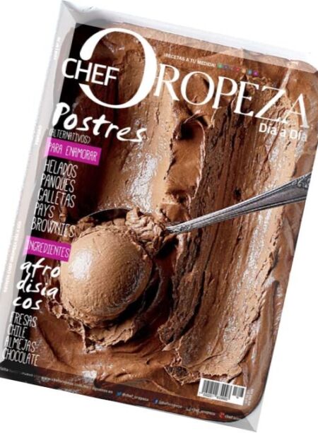 Chef Oropeza – Febrero 2016 Cover