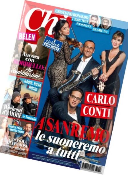 Chi – 10 Febbraio 2016 Cover