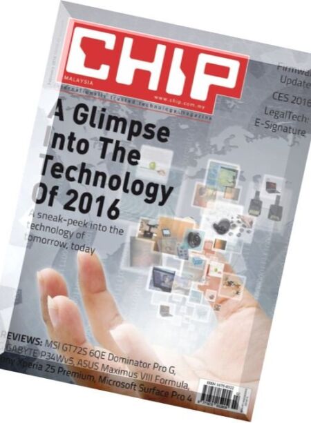 CHIP Malaysia – February 2016 Cover