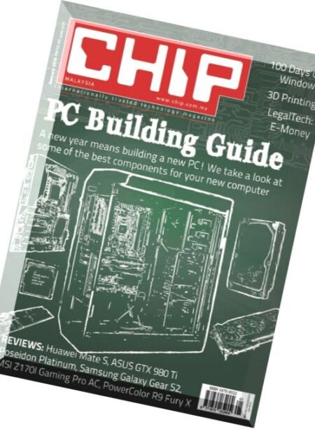 CHIP Malaysia – January 2016 Cover