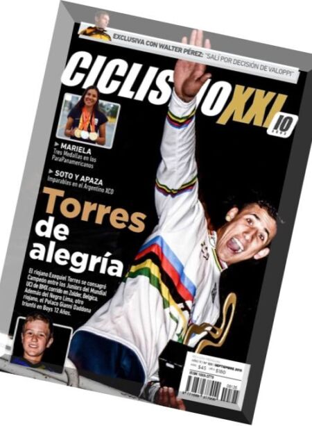 Ciclismo XXI – Septiembre 2015 Cover