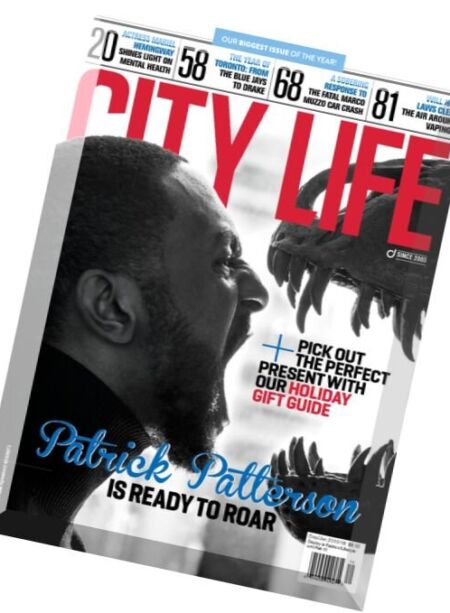 City Life Magazine – December 2015-January 2016 Cover