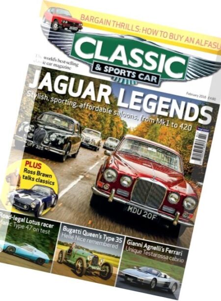 Classic & Sports Car UK – February 2016 Cover