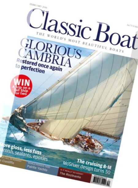 Classic Boat – February 2016 Cover