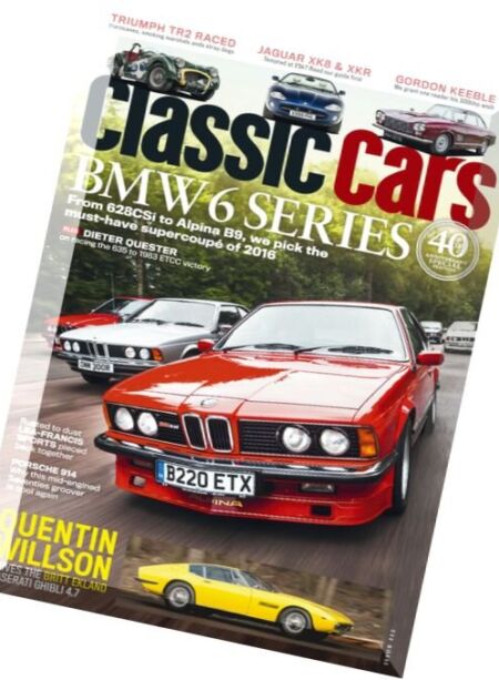 Classic Cars – March 2016 Cover