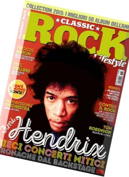 Classic Rock – Gennaio 2016 Cover