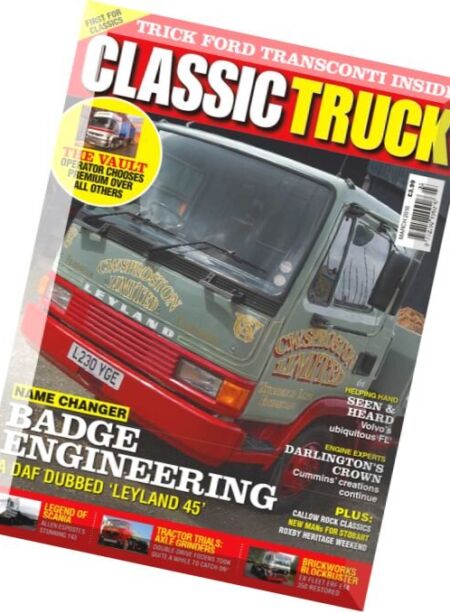 Classic Truck – March 2016 Cover