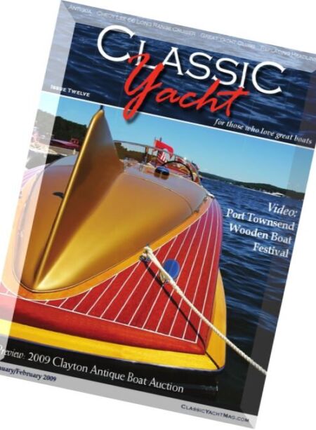 Classic Yacht – January-February 2009 Cover