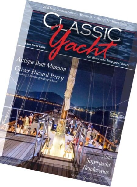 Classic Yacht – January-February 2016 Cover