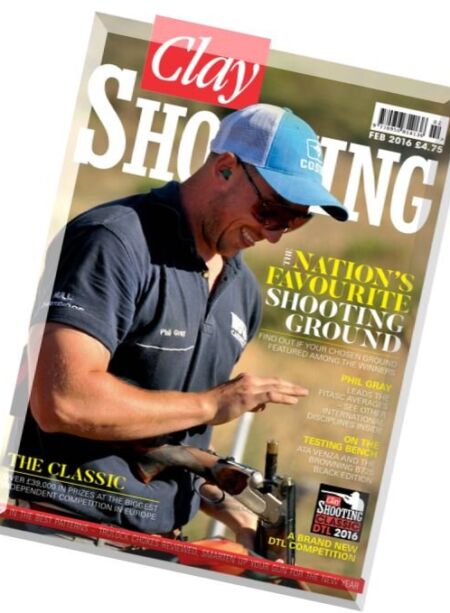 Clay Shooting – February 2016 Cover