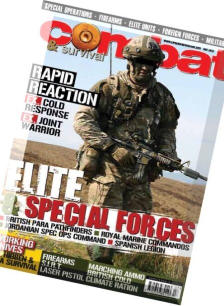 Combat & Survival – July 2012 Cover
