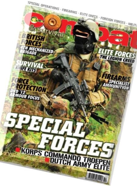 Combat & Survival – October 2012 Cover