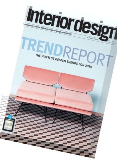 Commercial Interior Design – January 2016 Cover