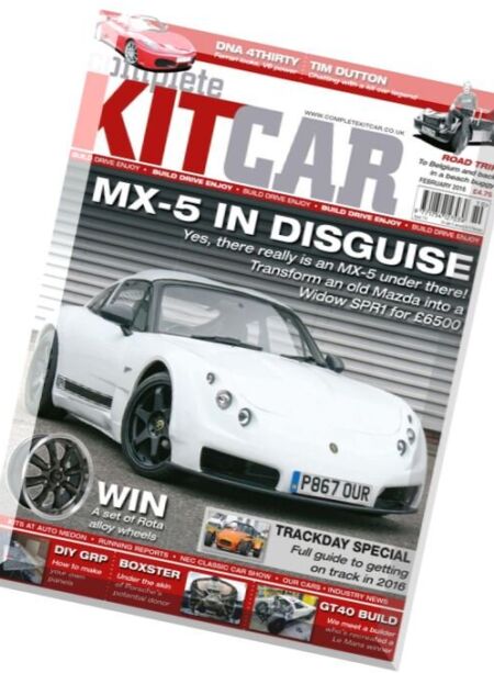 Complete Kit Car – February 2016 Cover