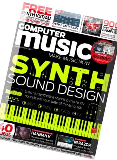 Computer Music – March 2016 Cover