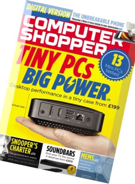 Computer Shopper – March 2016 Cover