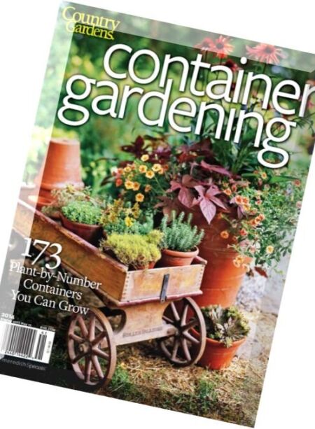 Container Gardening 2014 Cover