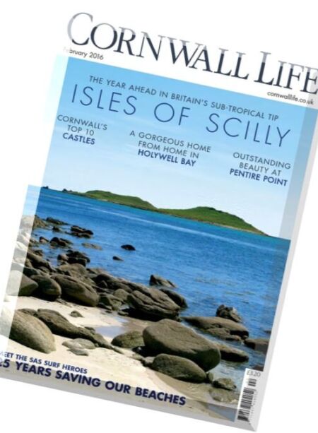 Cornwall Life – February 2016 Cover