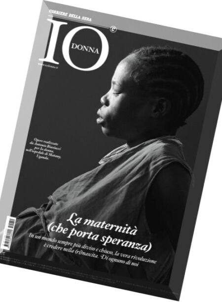 Corriere della sera Io Donna – 19.12.2015 Cover