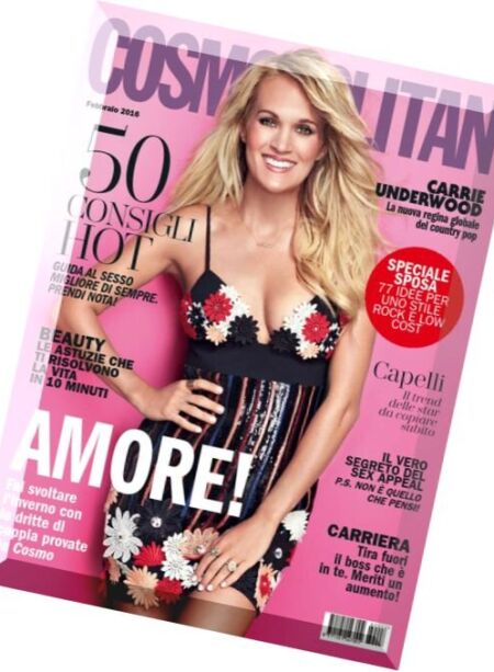 Cosmopolitan Italia – Febbraio 2016 Cover