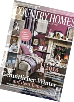 Country Homes – Januar-Februar 2016