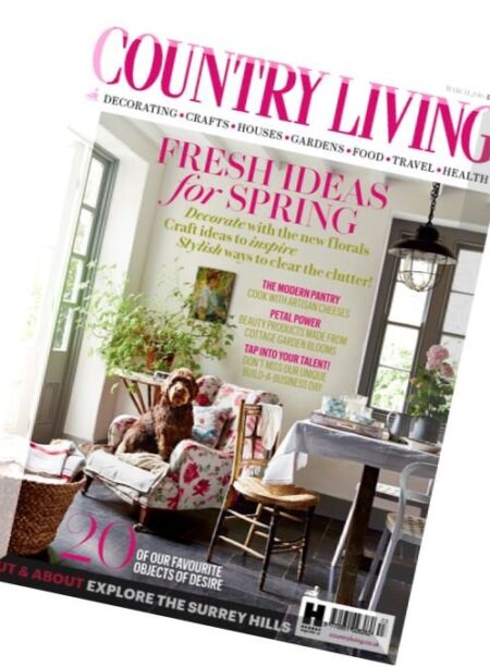 Country Living UK – March 2016 Cover