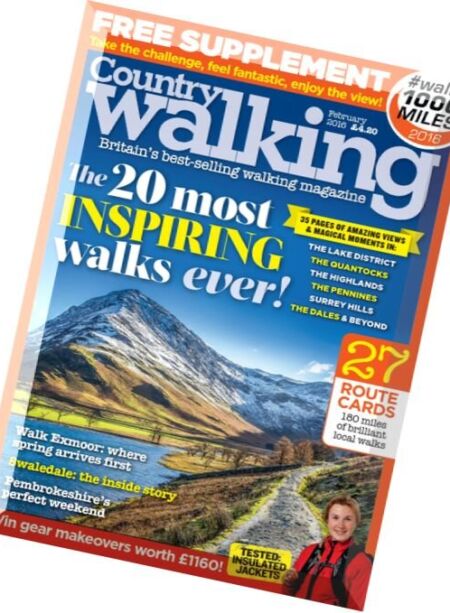 Country Walking – February 2016 Cover