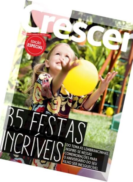 Crescer Brasil – Ed. Especial – 35 Festas Incriveis Cover