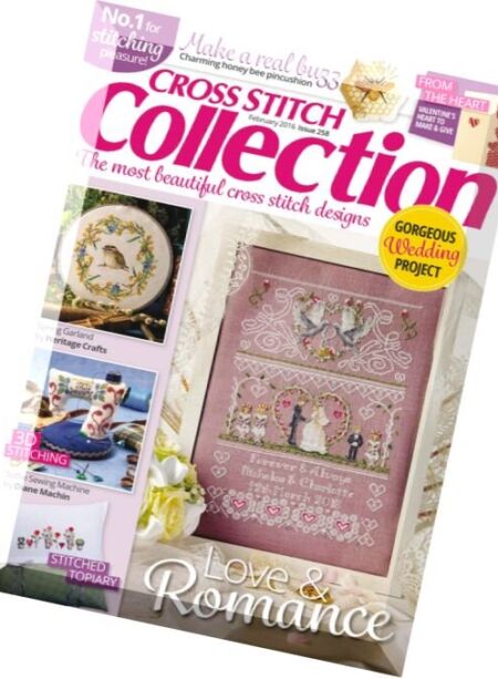 Cross Stitch Collection – February 2016 Cover