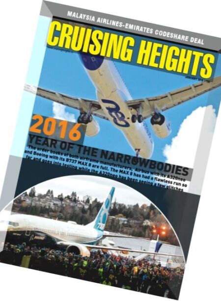 Cruising Heights – January 2016 Cover